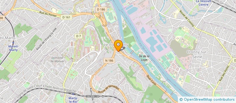 localisation de l'entreprise SERVICE ASTICLEAN  LE PORT-MARLY