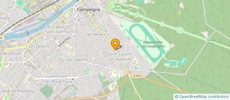 localisation de l'entreprise SERVICE ATELIERS CARMEL à COMPIEGNE