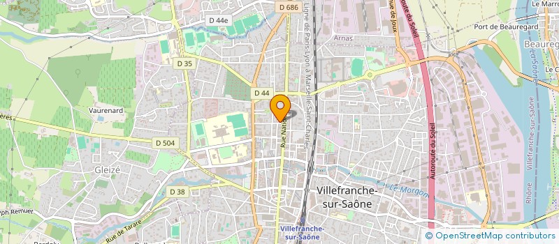 localisation de l'entreprise SERVICE AU QUOTIDIEN à VILLEFRANCHE-SUR-SAONE