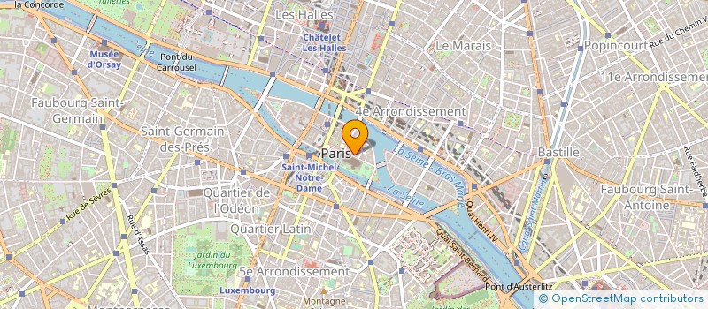 localisation de l'entreprise SERVICE AUMONERIE HOPIT PARIS à PARIS