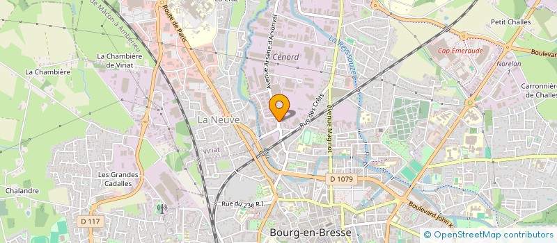 localisation de l'entreprise SERVICE AUTO à BOURG-EN-BRESSE