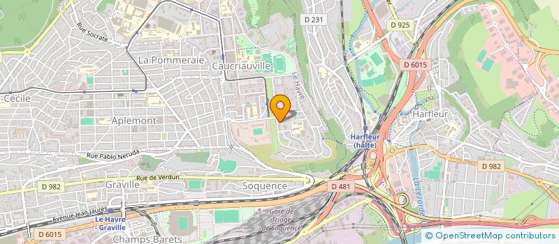 localisation de l'entreprise SERVICE AUTO ACHAT VENTE à LE HAVRE