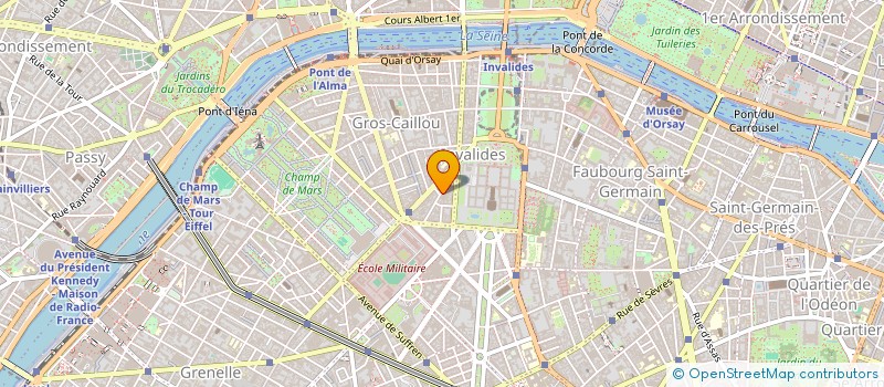 localisation de l'entreprise SERVICE AUTO DES AMBASSADES à PARIS