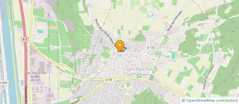 localisation de l'entreprise SERVICE AUTO DU TRICASTIN  SAINT-PAUL-TROIS-CHATEAUX