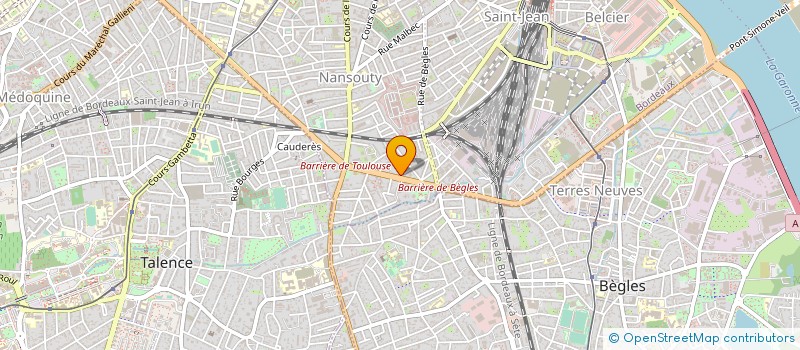 localisation de l'entreprise SERVICE AUTO MOTO à BORDEAUX