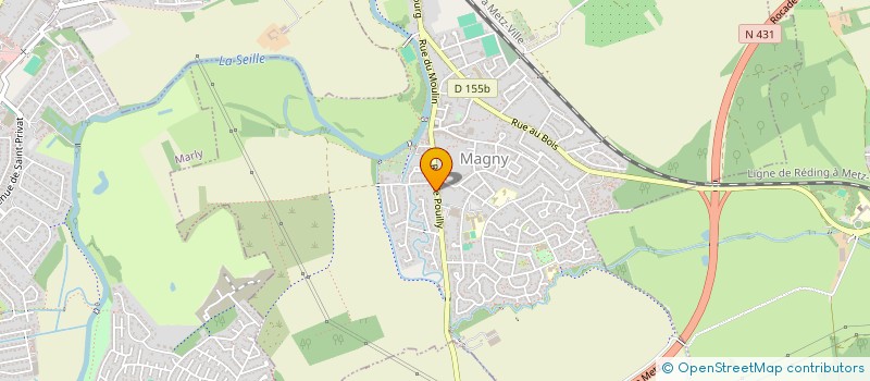 localisation de l'entreprise SERVICE AUTO PERFORMANCE  METZ