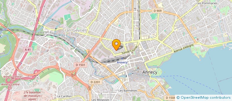 localisation de l'entreprise SERVICE AUXILIAIRE DE VIE à ANNECY
