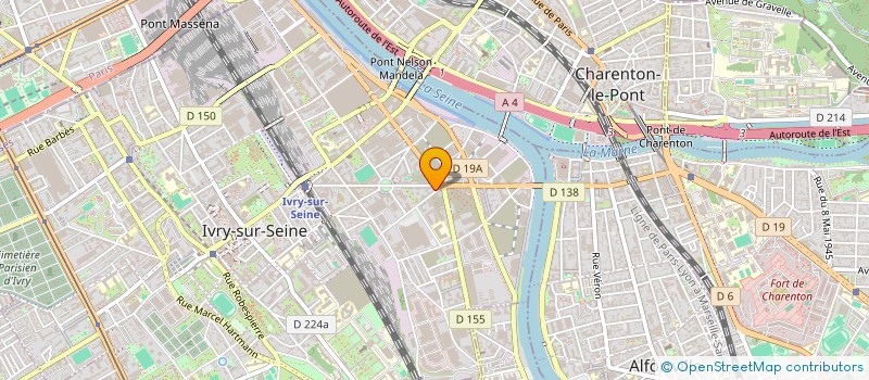 localisation de l'entreprise SERVICE BATIMENT  IVRY-SUR-SEINE