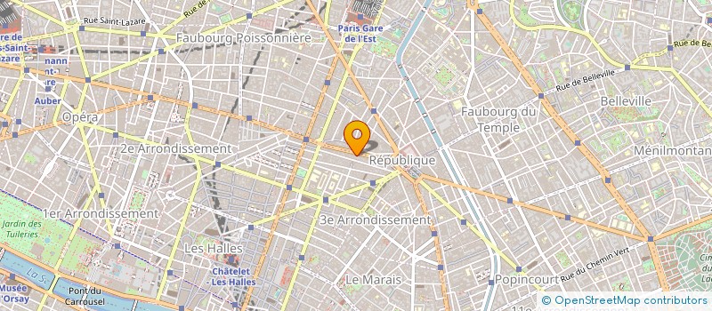 localisation de l'entreprise SERVICE BIO NETTOYAGE à PARIS