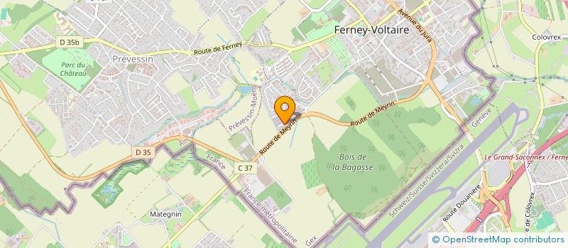 localisation de l'entreprise SERVICE BRILLOPUR à FERNEY-VOLTAIRE