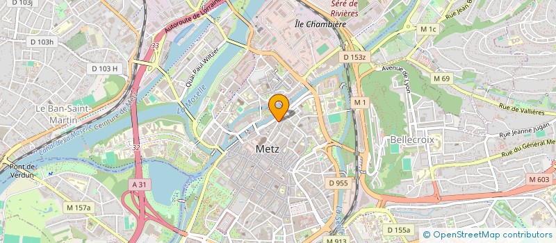 localisation de l'entreprise SERVICE CARTE GRISE EXPRESS  METZ