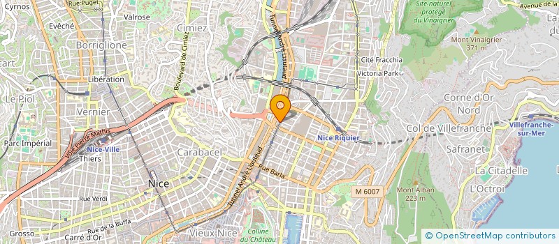 localisation de l'entreprise SERVICE CATHOLIQUE DES FUNERAILLES DES ALPES MARITIMES à NICE