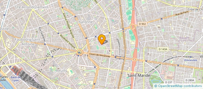 localisation de l'entreprise SERVICE CLEAN  PARIS