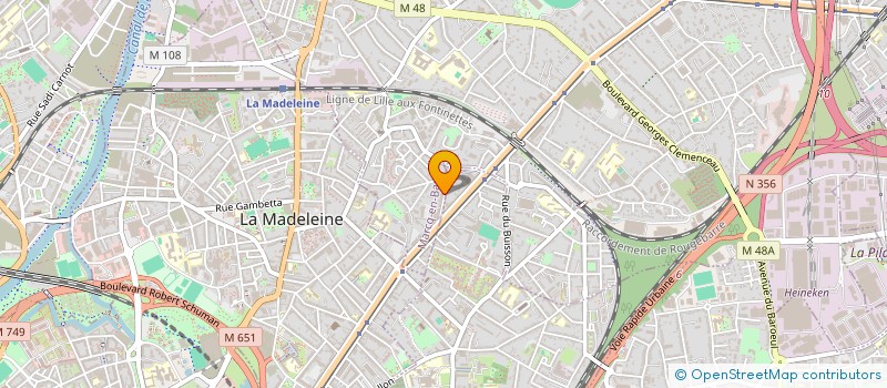 localisation de l'entreprise SERVICE COM MARKETING à MARCQ-EN-BARŒUL