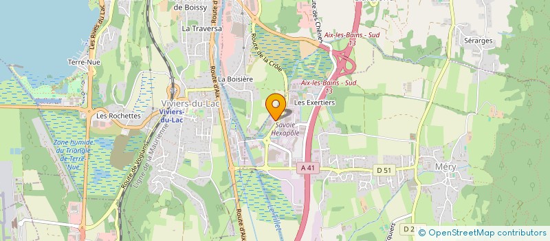 localisation de l'entreprise SERVICE COMPLET à MERY