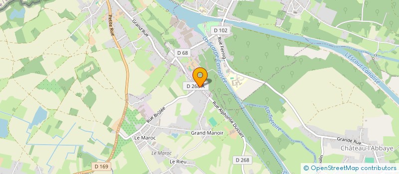 localisation de l'entreprise SERVICE COMPRIS à MORTAGNE-DU-NORD