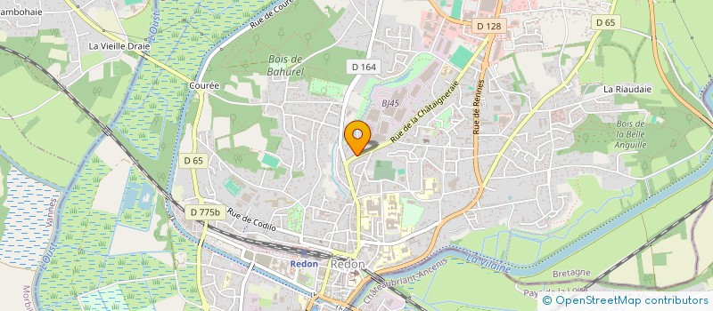 localisation de l'entreprise SERVICE COMPRIS à REDON