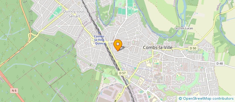 localisation de l'entreprise SERVICE CONFORT DRIVE  COMBS-LA-VILLE