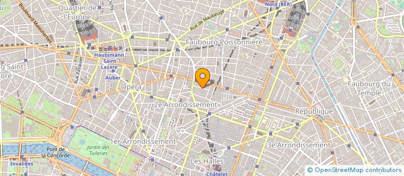 localisation de l'entreprise SERVICE CONNECT à PARIS