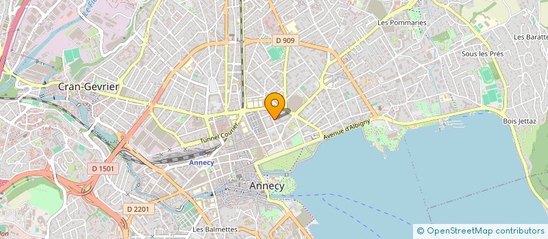 localisation de l'entreprise SERVICE CONSEIL à ANNECY