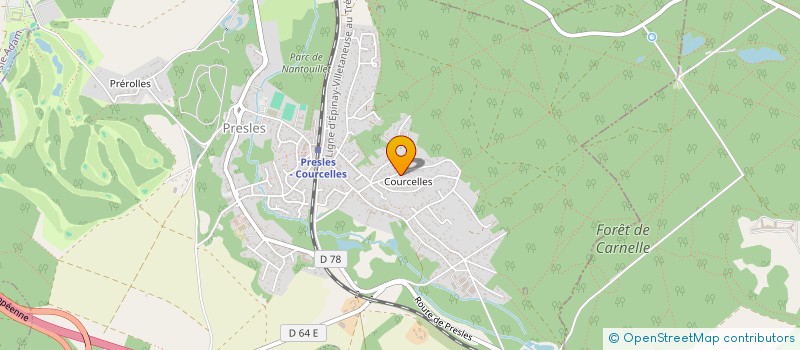 localisation de l'entreprise SERVICE CONSEIL ACCOMPAGNEMENT  ERMONT