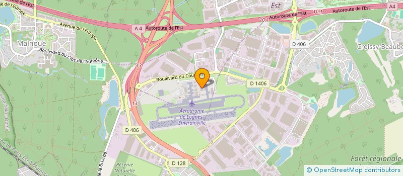 localisation de l'entreprise SERVICE CONSEIL GESTION INFORMATIQUE à LOGNES