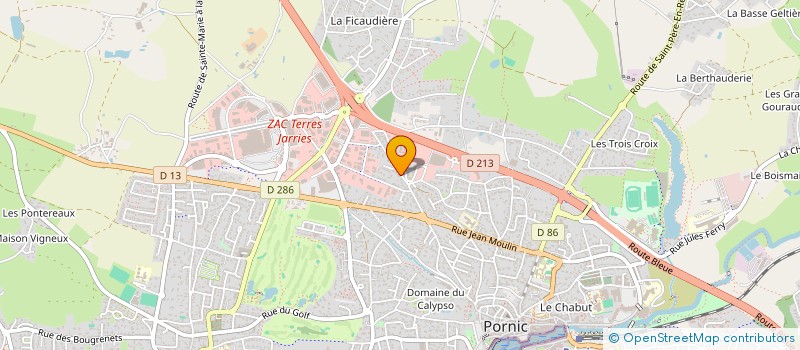 localisation de l'entreprise SERVICE CONSTRUCTION à PORNIC
