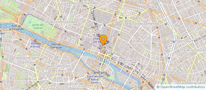 localisation de l'entreprise SERVICE CONSULTING ASSISTANCE MARKETING à PARIS
