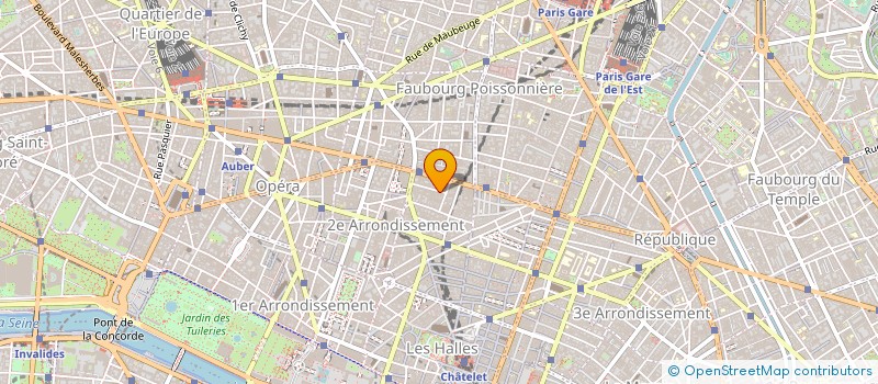 localisation de l'entreprise SERVICE COURSES EXPRESS SARL à PARIS