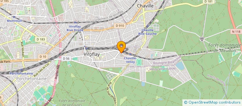 localisation de l'entreprise SERVICE D'ACCUEIL DE JOUR APAJH à VIROFLAY