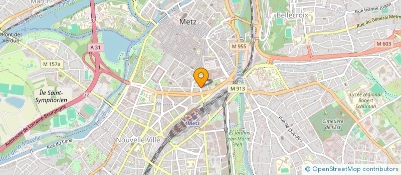 localisation de l'entreprise SERVICE D'ECONOMIE SOCIALE FAMILIALE à METZ