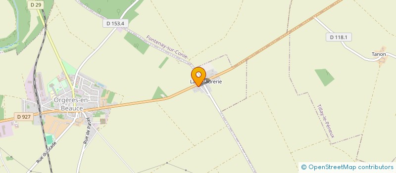localisation de l'entreprise SERVICE D ELECTRICITE BEAUCERONNE à ORGERES-EN-BEAUCE