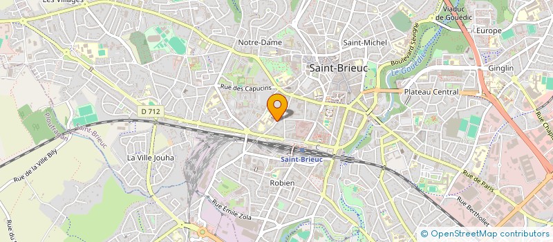 localisation de l'entreprise SERVICE D'ENTRAIDE DU LYCEE DU GROUPE ST CHARLES LA PROVIDENCE à SAINT-BRIEUC