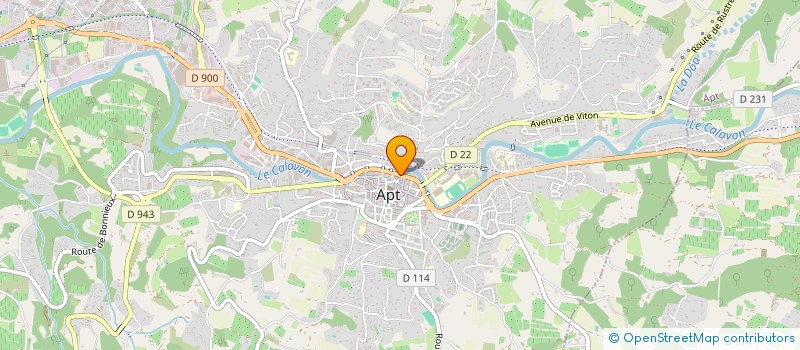 localisation de l'entreprise SERVICE D'ENTRETIEN DES EAUX ET PISCINES  APT