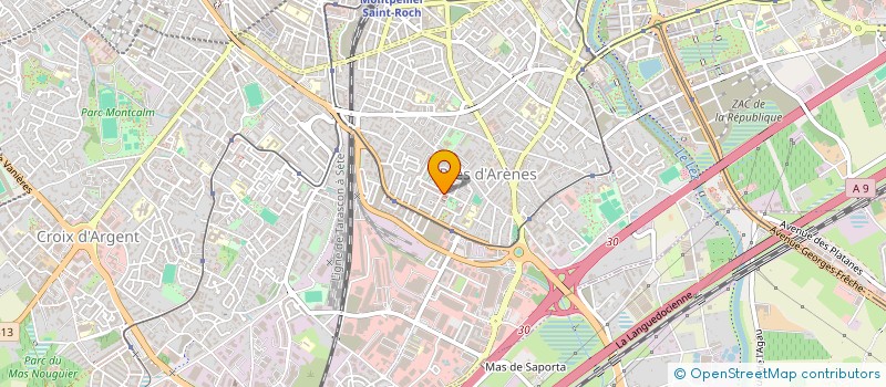 localisation de l'entreprise SERVICE D ORIENT ET DE MEDIATION à MONTPELLIER