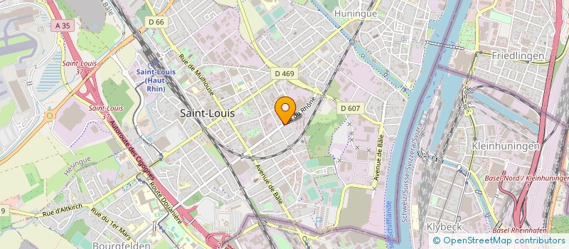 localisation de l'entreprise SERVICE DE CASSETTES JONAS à SAINT-LOUIS