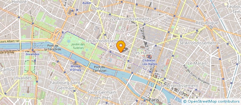 localisation de l'entreprise SERVICE DE CONTROLE BUDGETAIRE ET COMPTABLE MINISTERIEL CULTURE à PARIS
