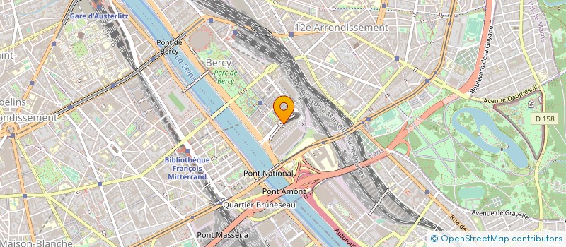 localisation de l'entreprise SERVICE DE CONTROLE BUDGETAIRE ET COMPTABLE MINISTERIEL INTERIEUR à PARIS