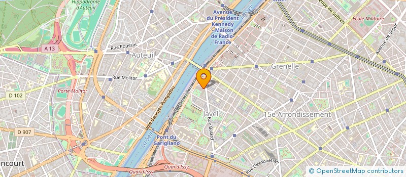 localisation de l'entreprise SERVICE DE CONTROLE BUDGETAIRE ET COMPTABLE MINISTERIEL JUSTICE à PARIS
