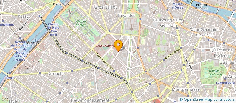 localisation de l'entreprise SERVICE DE CONTROLE BUDGETAIRE ET COMPTABLE MINISTERIEL PREMIER MINISTRE à PARIS