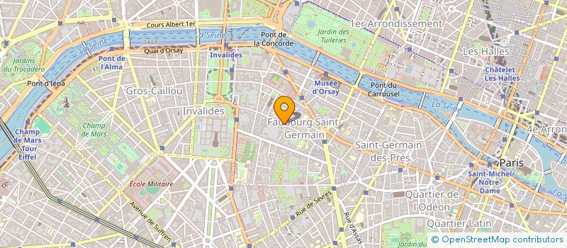 localisation de l'entreprise SERVICE DE L'ACTION ADMINISTRATIVE ET DES MOYENS à PARIS