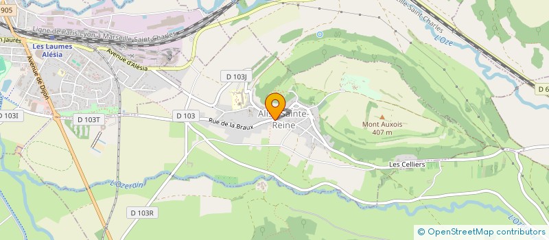 localisation de l'entreprise SERVICE DE L'ASSAINISSEMENT à VENAREY-LES-LAUMES