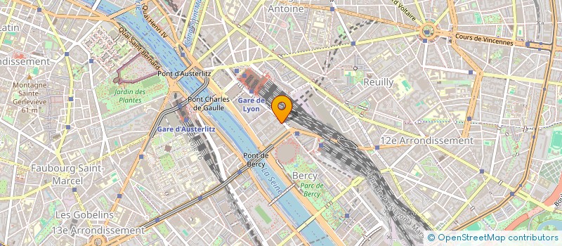 localisation de l'entreprise SERVICE DE LA COMMUNICATION à PARIS