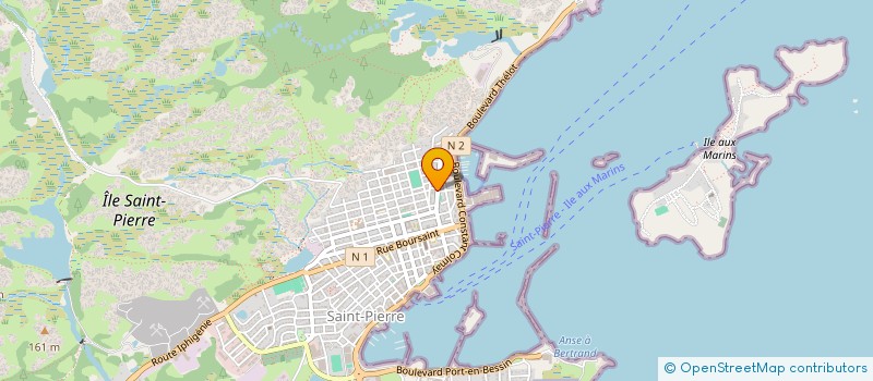 localisation de l'entreprise SERVICE DE LA POLICE AUX FRONTIERES DE SAINT-PIERRE-ET-MIQUELON à SAINT-PIERRE