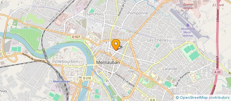 localisation de l'entreprise SERVICE DE MAINTIEN A DOMICILE 82  MONTAUBAN