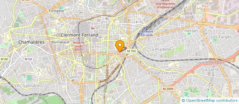 localisation de l'entreprise SERVICE DE MAINTIEN ET D'EQUILIBRE A DOMICILE 63 à CLERMONT-FERRAND