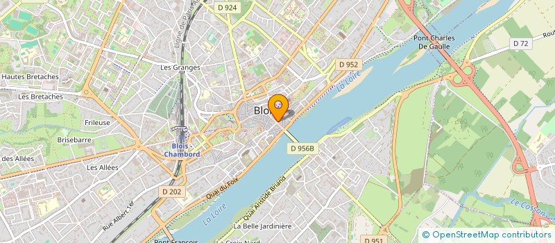 localisation de l'entreprise SERVICE DE MEDIATION ET ACCES AU DROIT  BLOIS