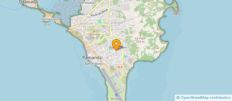 localisation de l'entreprise SERVICE DE PLONGEE SCIENTIFIQUE à PAMANDZI