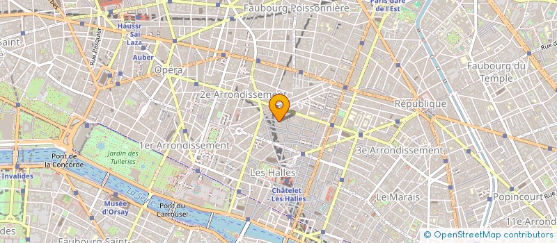 localisation de l'entreprise SERVICE DE PRESSE SDP à PARIS