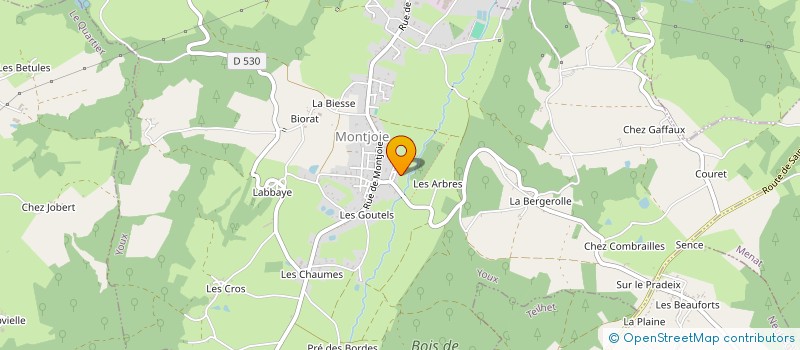 localisation de l'entreprise SERVICE DE PROMOTION ET D ACTIONS COMMERCIALES EUROPEEN à YOUX